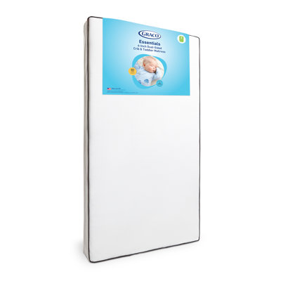 Graco Essentials 6-Inch Dual-Sided Baby Crib & Toddler Bed Mattress