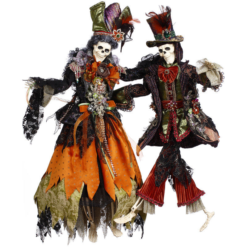 2 Piece Days of Dead Large Skeleton Set