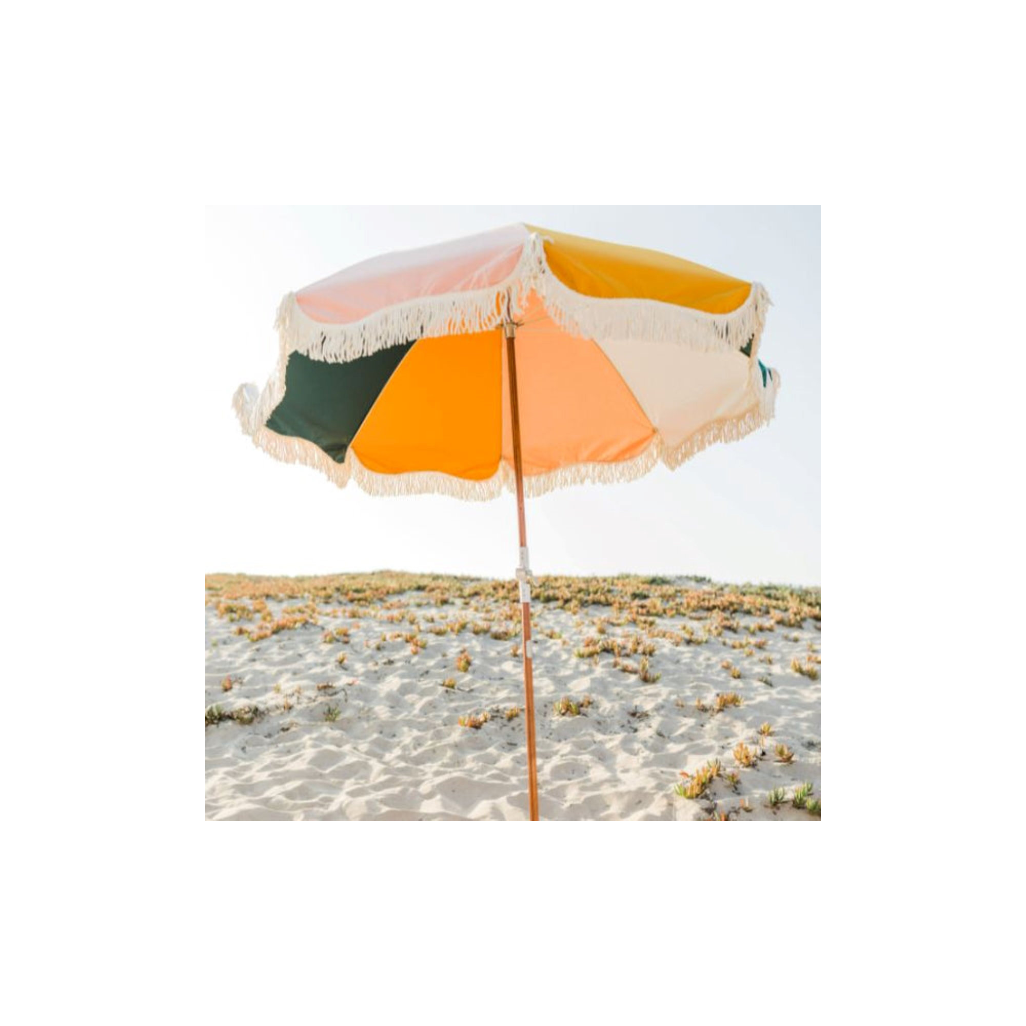2022/2023 72'' Outdoor Umbrella, Pink/Yellow/Green
