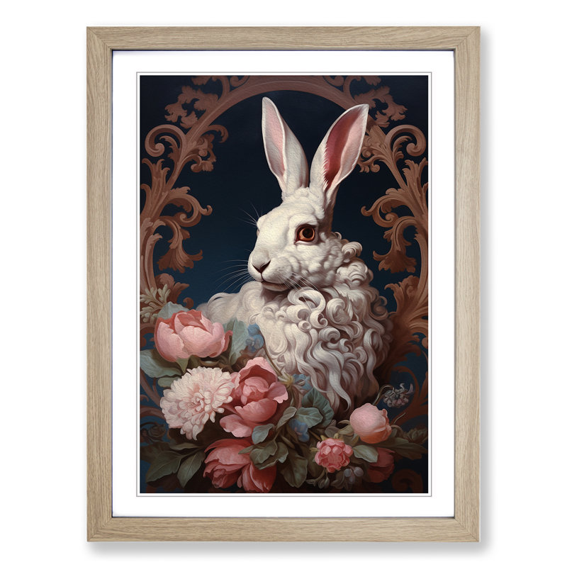 Hare Rococo - Framed Print