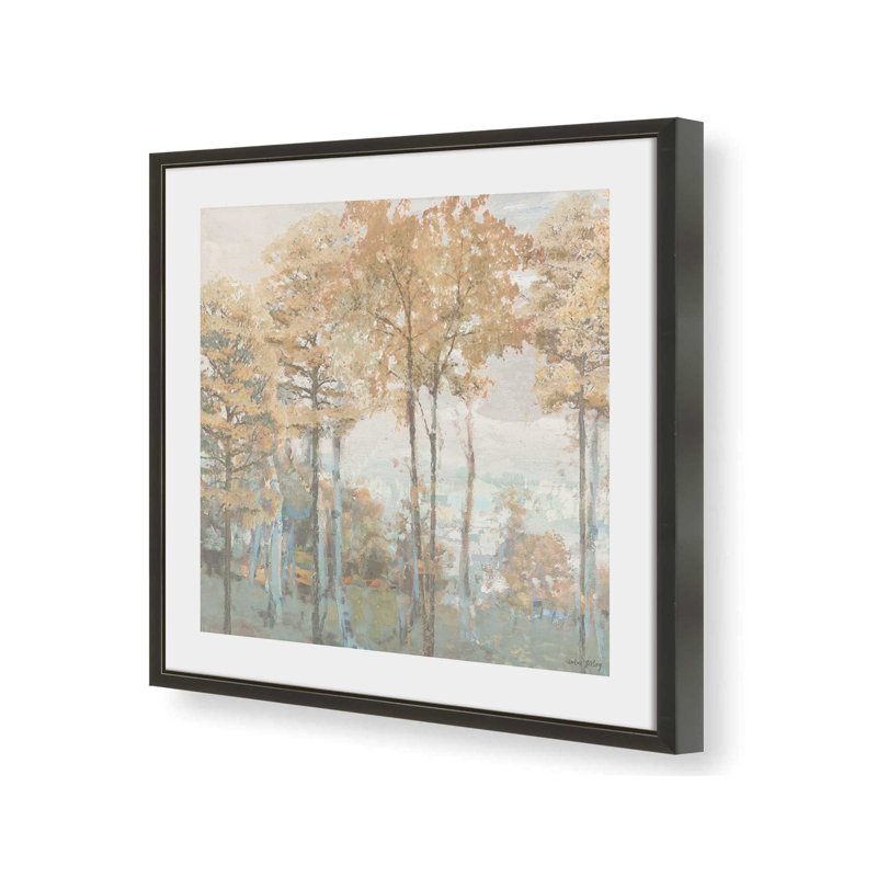 Emberwood II by Amber Sterling Art Print, L 20 po x H 20 po, Noir, Impression encadrée