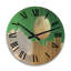 Horloge murale en bois massif Philipsburg-1283656854