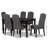6 - Person Four Leg Dining Set-657537749