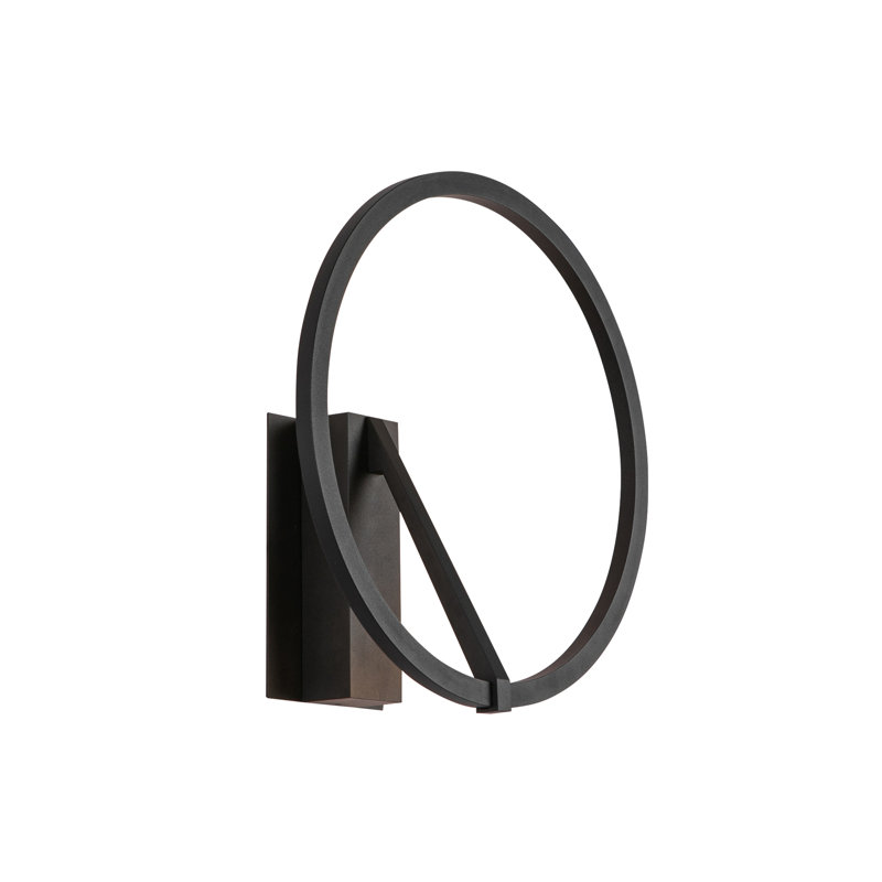 Roda 1 - Light LED Armed Sconce, Black