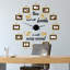 Horloge murale surdimensionnée 52,6 po Rowana