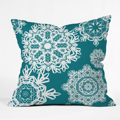 Flurries Indoor/Outdoor Throw Pillow