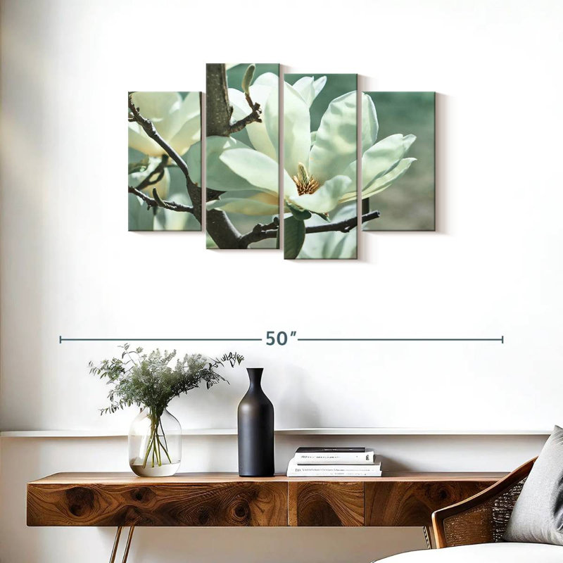 Harnek Magnolia Tree Flower, 22" H x 36" W