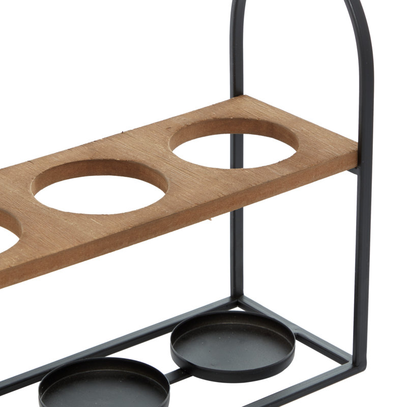 Ewald 3 Bottle Tabletop Wine Bottle Rack in