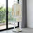2-Tier Rolling Laundry Hamper with Hanging Bar and Removable Baskets