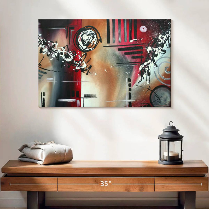 Avery Red Divinity, 16" H x 24" W