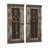 Siddiqui Wood 3D Skeleton Keys Brown Wall Decor with Studs Set