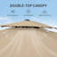 Parasol suspendu Ridit 11'5 "Ridit-1143677865
