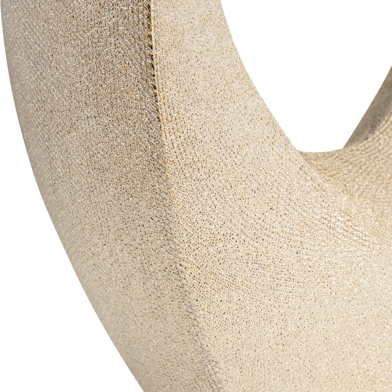 Stoneware Ceramic Decorative Object with Modern Sculptural Design