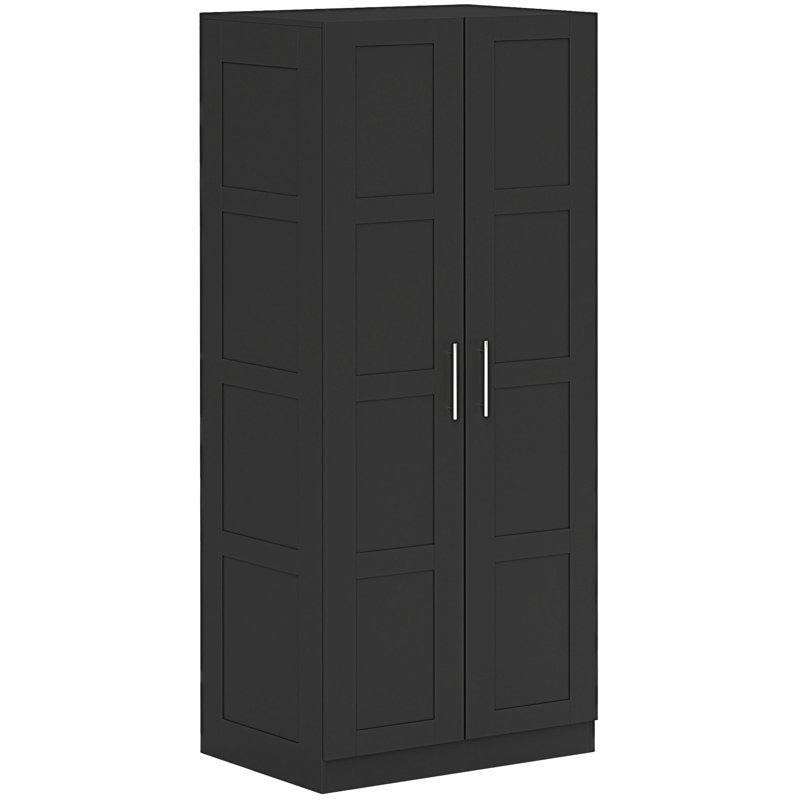 Sigunde 2 Door Manufactured Wood Wardrobe
