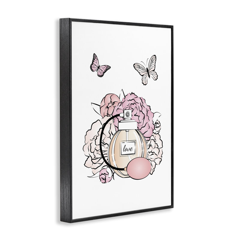 Scène de glamour romantique, estampe numérique par Martina Pavlova, Giclée encadrée noir minuit, H 18 po x l 12 po