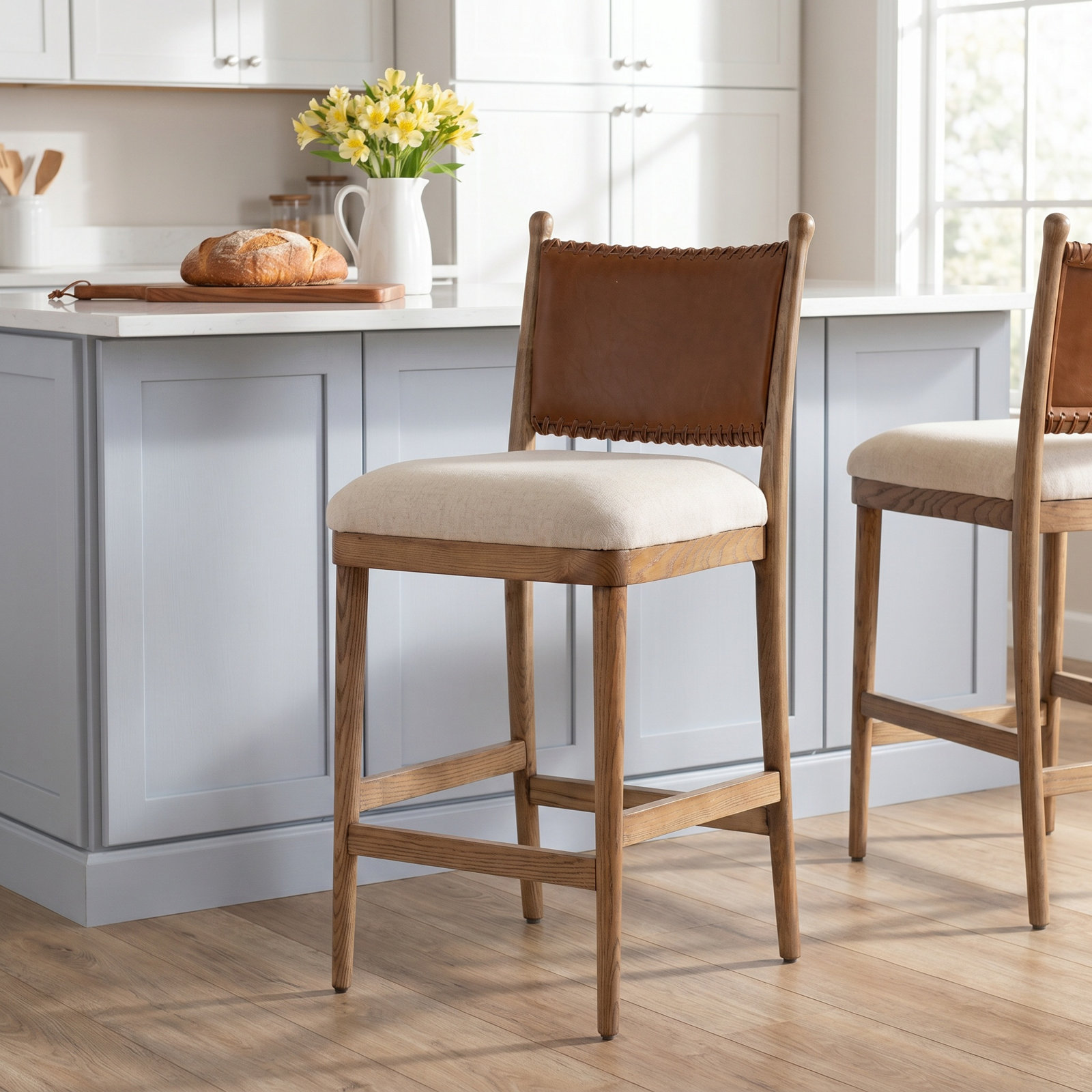 Bella 31" Bar Stool, Counter Stool (27" Seat Height)