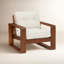Chaise d'appoint rembourrée Nolani-92523927