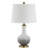 Halley Gradient 25" Ceramic/Brass LED Table Lamp-28474203