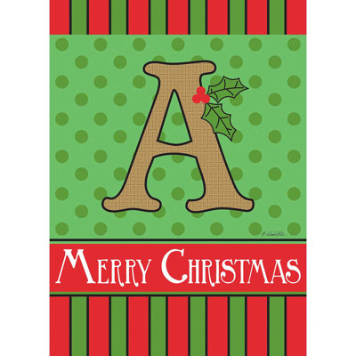 Carolena 2-Sided Burlap 18 x 13 in. Garden Flag