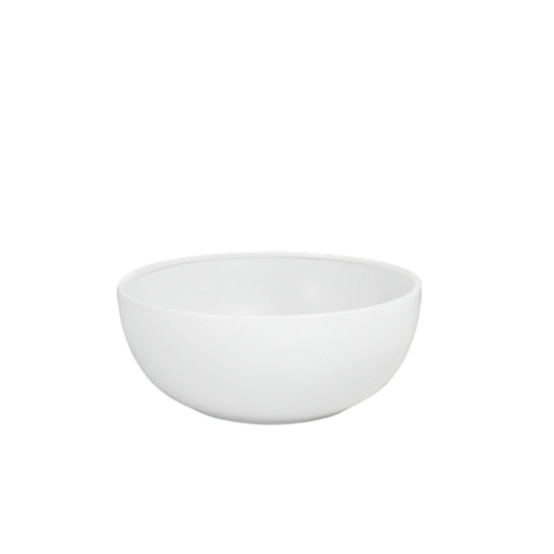 Dolomite Bowl Matte White, 26.5" Height