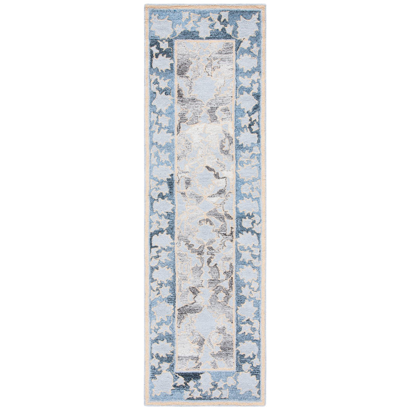 Heriest Hand Tufted Performance Rug, Runner 2'3" x 8'
