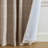 Saffo Windowpane Plaid/Grid Room Darkening Window Curtain-783755641-783755560