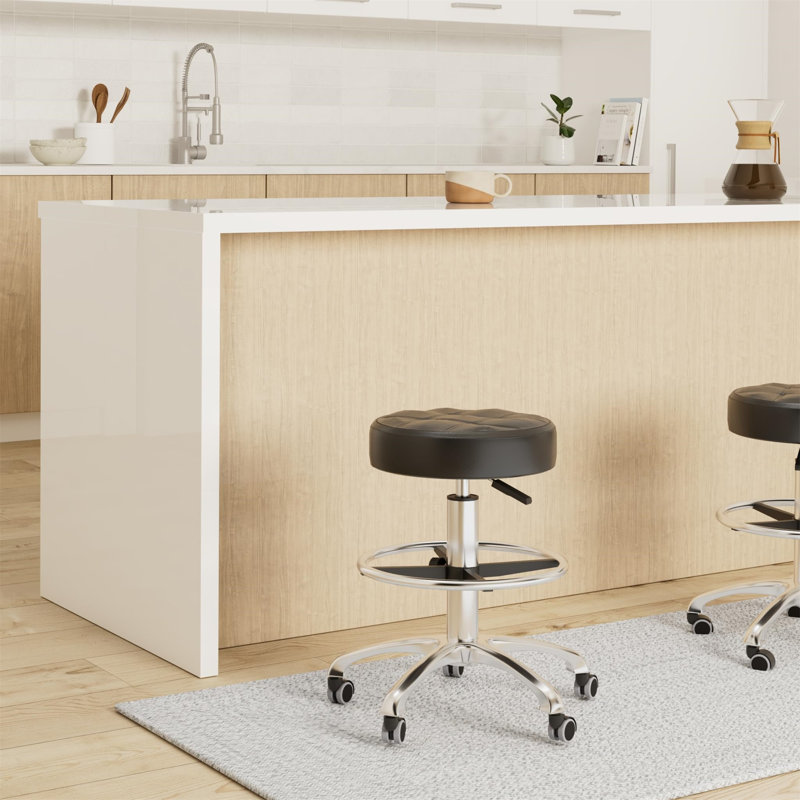Penncross Adjustable Height Ergonomic Industrial Stool