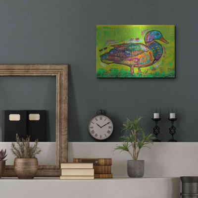 " Electric Duck " by Dean Russo Painting Print