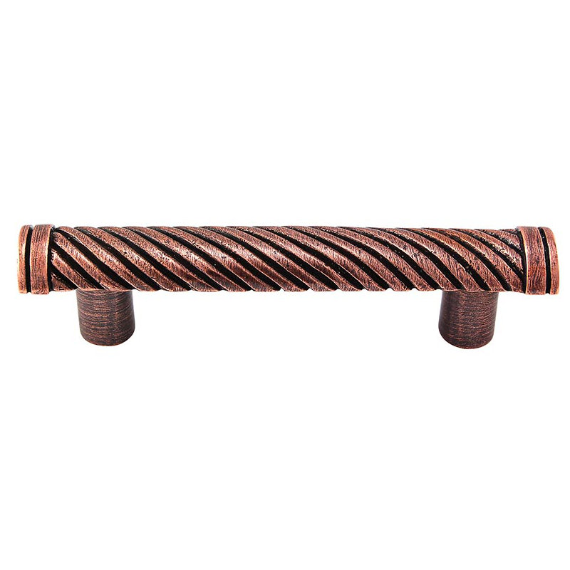 Sanzio Bar / Handle Pull, Antique Copper