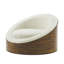 Seated Swivel Armless Chair