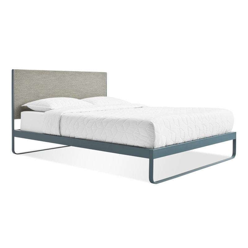 Me Time Upholstered Bed, Full, Tait Charcoal/Slate