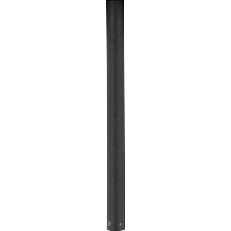 Painted Nickel Ceiling Fan Downrod, 18" H x 0.75" W x 0.75" D, Blistered Iron