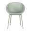 Holiday - Ensemble de 2 chaises longues modernes - Plastique PP intérieur / extérieur toutes saisons, léger pour patio, plage, salon-2097979654
