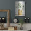 Luxe Gold Art «Gold Jar With White Flowers» par Ci «Gold Jar With White Flowers» par Cindy Jacobs