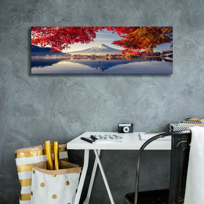 Mountain Fuji, Japon, sur toile