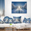 Coussin de paysage d’hiver majestic imprimé-29458503-29458506