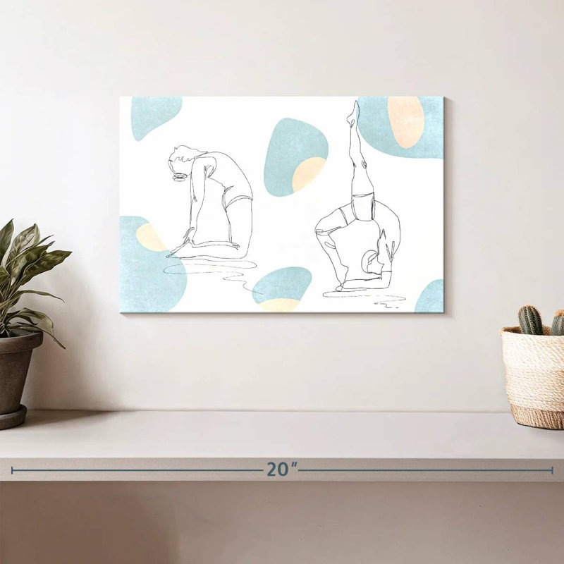 Sireci Challenging Yoga Poses, 8" H x 12" W