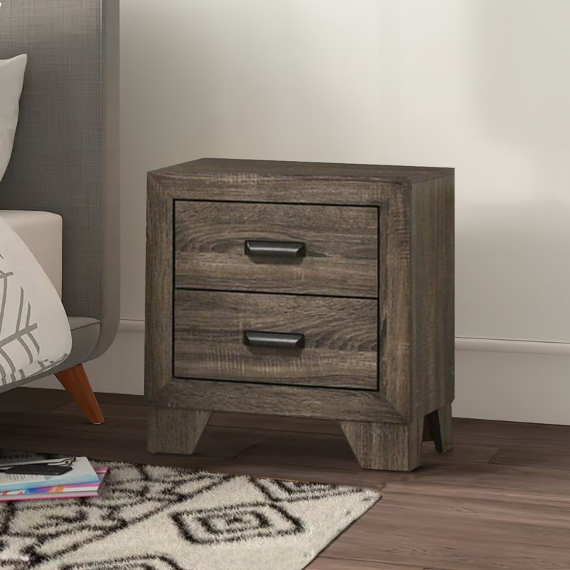 16.4'' W Solid Wood Nightstand