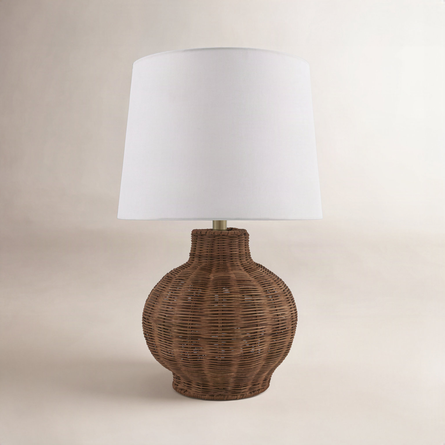 Eckhardt Table Lamp, Dark Brown