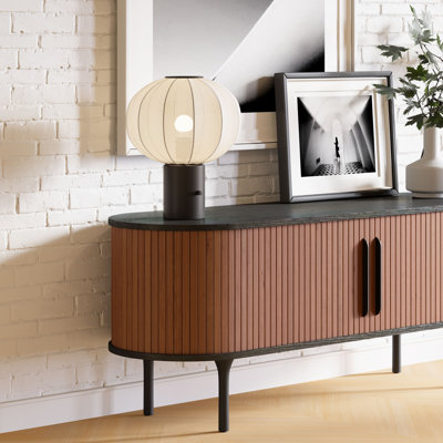 Steel Buffet Lamp