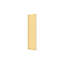 Deltana PP3515CR003 Push Plate 3-1/2" x 15"; Lifetime Brass Finish