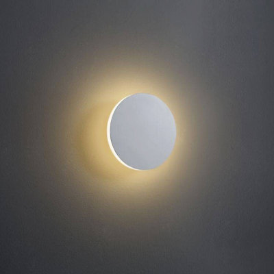 UltraBeam 4 Watt LED Round Indoor LED Wall Light 400 Lumen Diameter 162mm