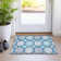 Premium Machine Washable Prisco Teal Rug