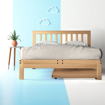 Solid Wood Platform Bed