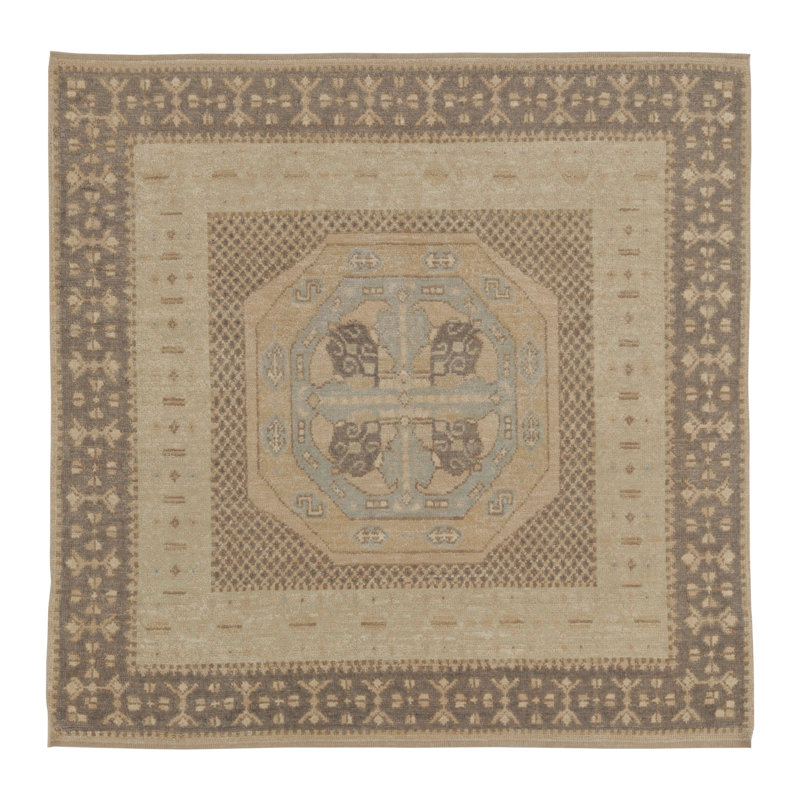Burano One-of-a-Kind 6'0X6'0 Hand Knotted Area Rug