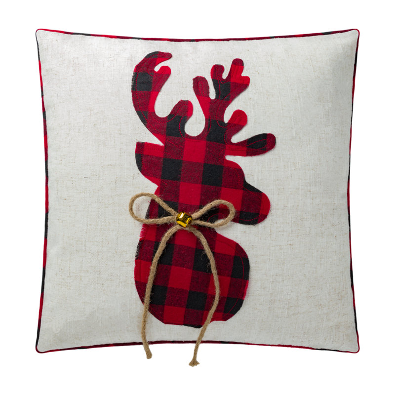 Housse de coussin décoratif Christmas Christmas Reindeer