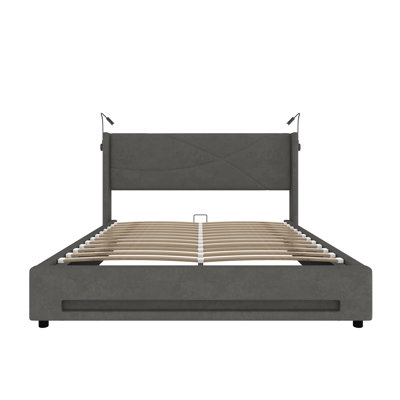 Upholstered Ottoman Storage Bed