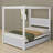 Lenyn Canopy Storage Bed