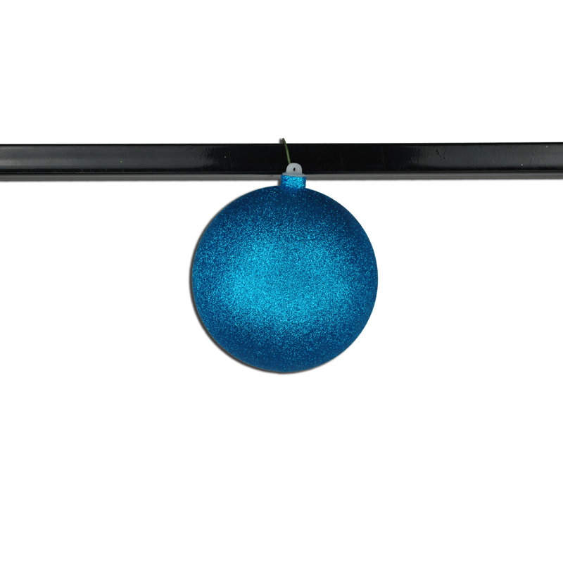 Shatterproof Ball Ornament, H 14 po x l 5,5 po x P 5,5 po, Turquoise
