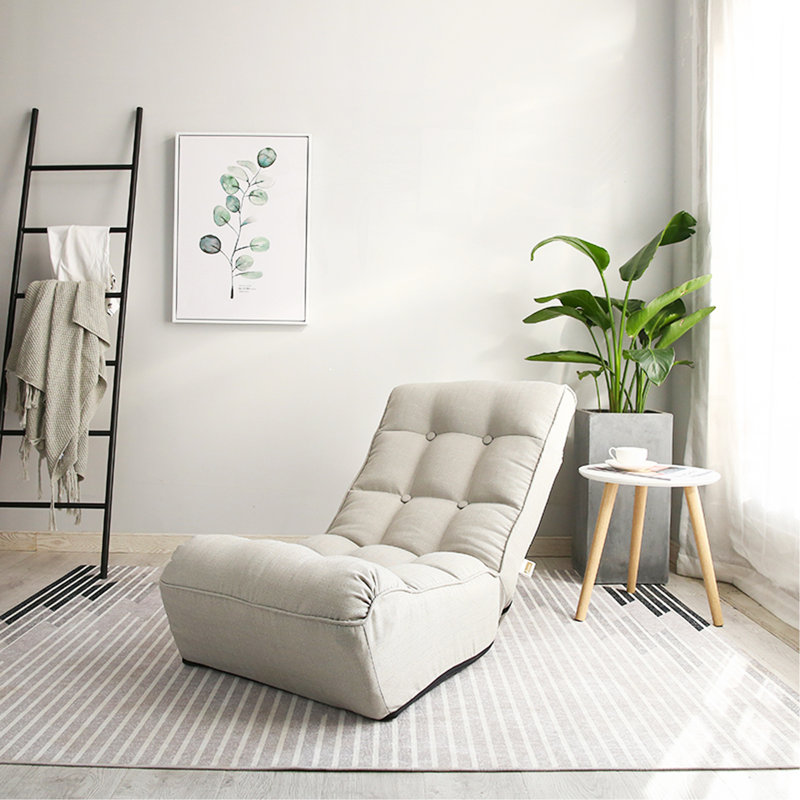 Fauteuil inclinable réglable de style japonais à usages multiples